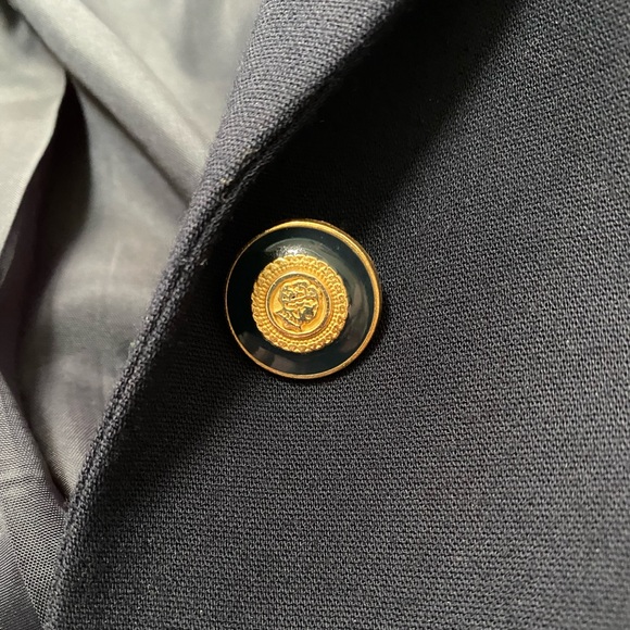 Kasper & Company ASL Blazer Jacket - Size 14 - Color Navy Blue - Picture 8 of 10